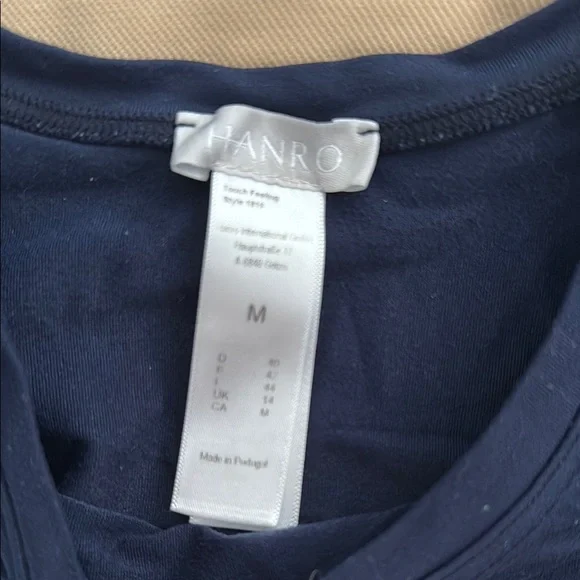 Hanro Touch Feeling Crop Top Bralette sz M - Picture 2 of 6